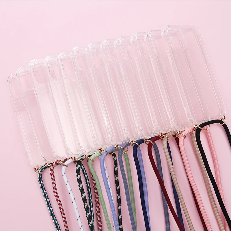 Ремешок шнур цепь для телефона Простой ожерелье строп женский чехол переноски