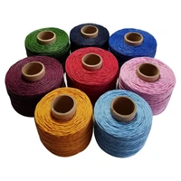 high tenacity 100 linen waxed thread 100mroll twine cords waterproof rope for sewing handmade accessory diy