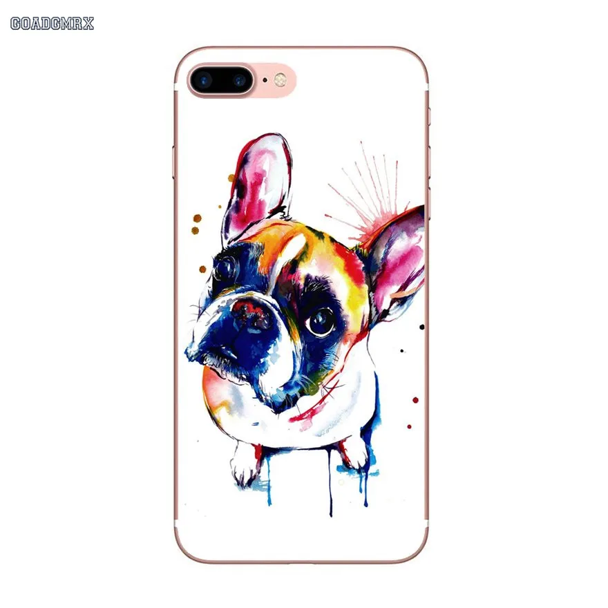 Soft Cover Bag French Bulldog Boston Terrier Puppy For Xiaomi Redmi Note 2 3 4 5 5A 6 7 Mi 8 Pro Lite 9 SE 5S 5X 6X Pocophone F1 | Мобильные