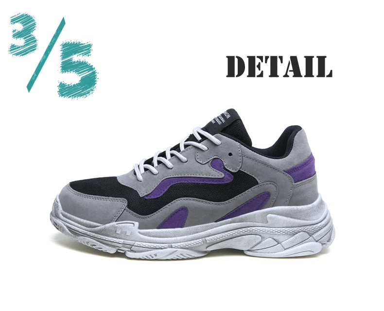 Diwaniya Four Seasons Youth Fashion Trend Shoes Men Casual Ins Hot Sell Sneakers Men New Colorful Dad Shoes Male Big Size 36-45
