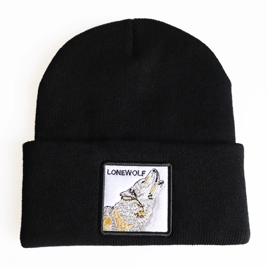 Женские и мужские вязаные шапки Skullies для улицы в стиле хип-хоп модные брендовые