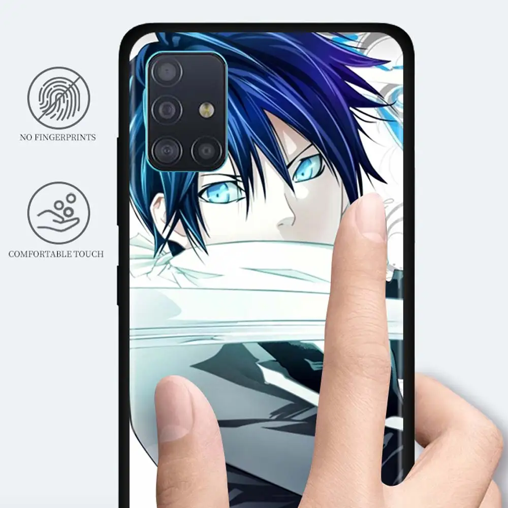 

Phone Case For Samsung Galaxy A72 A91 A51 A71 A21 A31 A41 A Quantum A42 5G A02s Soft Cover Noragami yato Anime