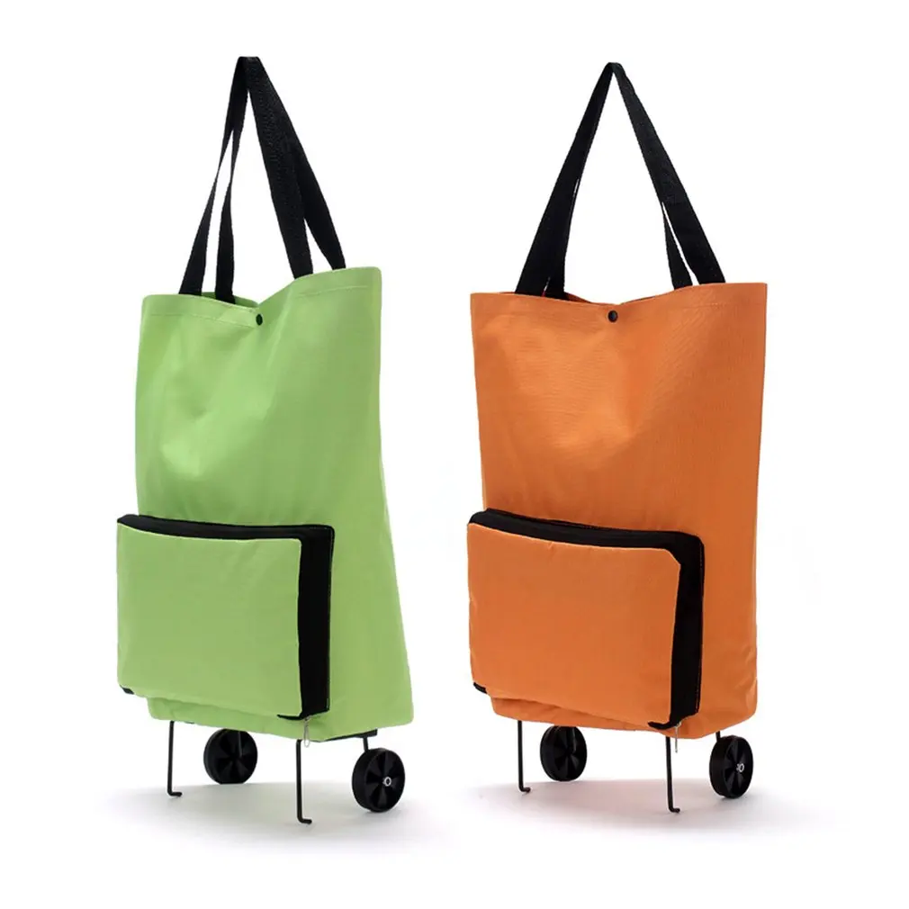 

Folding Shopping Bag Shopping Buy Food Trolley Bag On Wheels Bag Buy Vegetables Shopping Organizer Portable Bag Grocery Bags