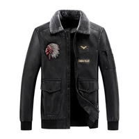 plus size 6xl7xl8xl 9xl pu leather jacket men fashion outerwear men winter fleece warm slim casual motorcycle leather coats