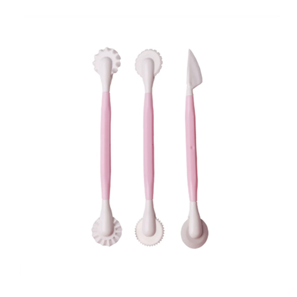3PCS 8 шт./компл. Пластик глины Набор для лепки из полимерной инструменты для лепки из глины Полиформы Sculpey набор инструментов для придания формы Пластилин Playdough инструменты игрушки - Цвет: 3PCS