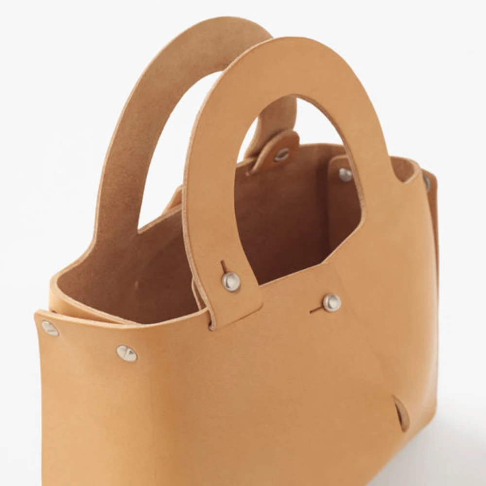 

DIY leather craft one piece handbag die cutting knife mold metal hollowed punch tool 18x6x16cm