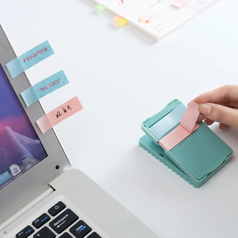1 шт. многофункциональная мини блокнот с зажимом для книг N Times Sticky Notes школьные