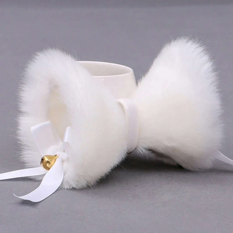 Плюшевые животные заколки кошачьи ушки s пушистые лиса кошка Косплей для волос