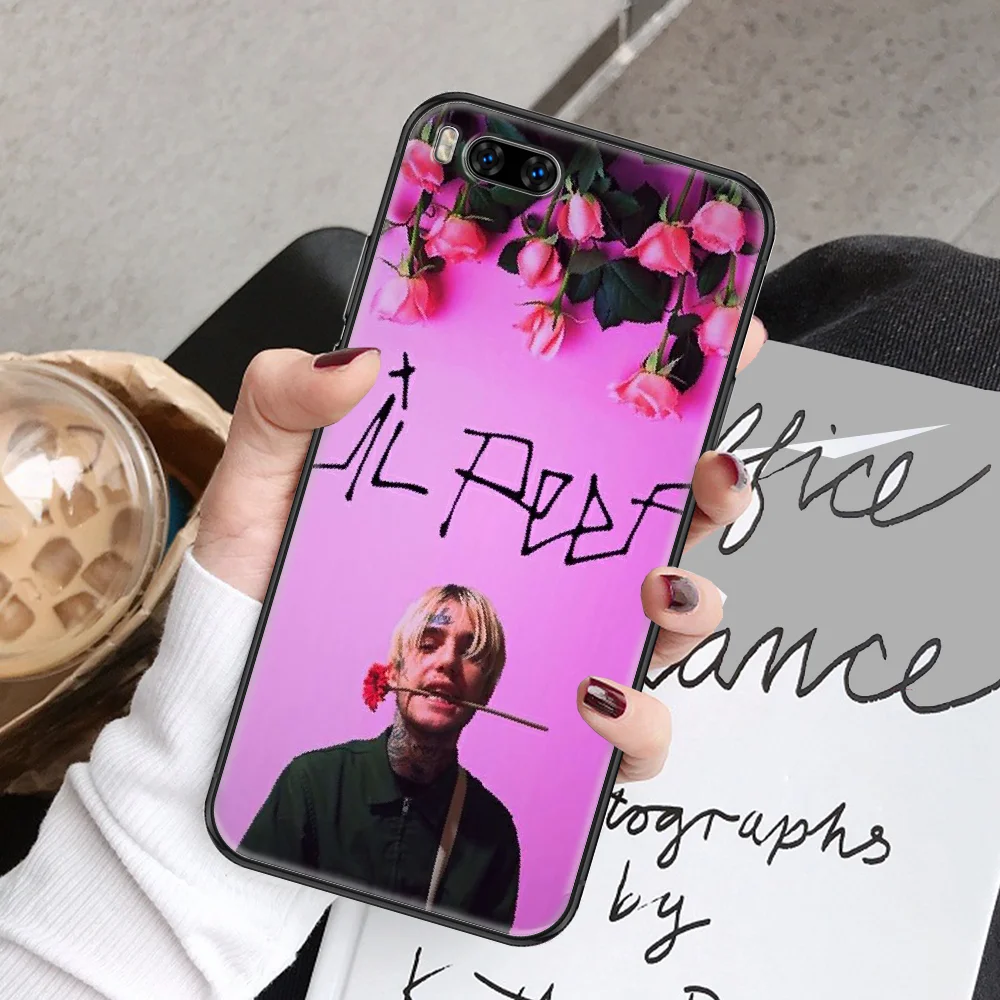 Чехол для телефона rapper lil peep Xiaomi Mi Note 8 9 10 11 9T 10T A3 Lite Pro Ультрачерный силиконовый