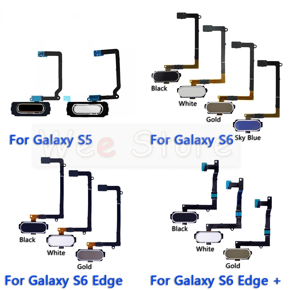 Кнопка возврата домой сенсорная ID клавиша датчик отпечатков пальцев гибкий