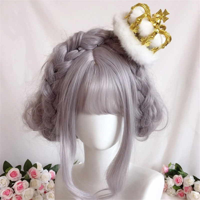 

Серебряная/Золотая шпилька для волос в виде короны, мягкая шпилька для девушек ручной работы, аксессуары для детской Лолиты