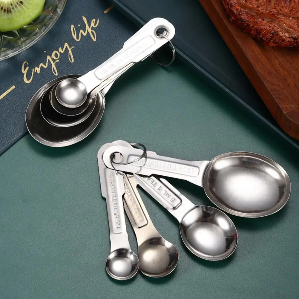 Ложка измерительная из нержавеющей стали серебристая | Дом и сад