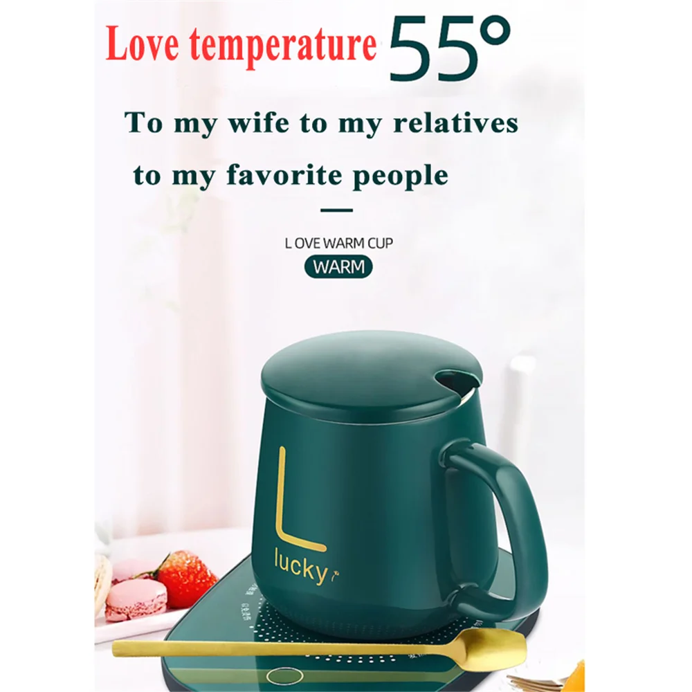 Coffee Mug Warmer for Home Office Desk Use Electric Beverage Cup Heating Plate Cocoa Tea Water Milk 3 Temperatures | Бытовая техника