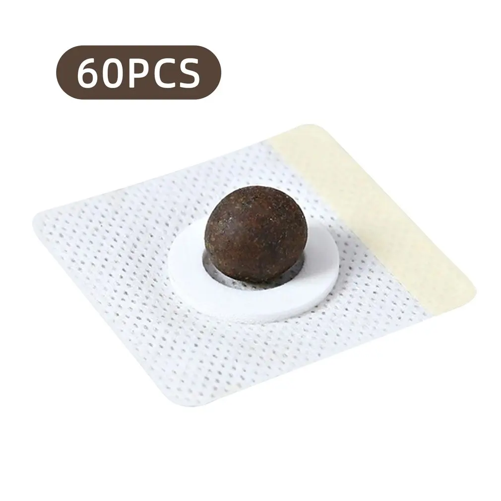 

60pcs Strongest Sleep Weight Loss Slimming Wormwood Patch Moxibustion Patch Promote Body Circulation Detox Navel Patch
