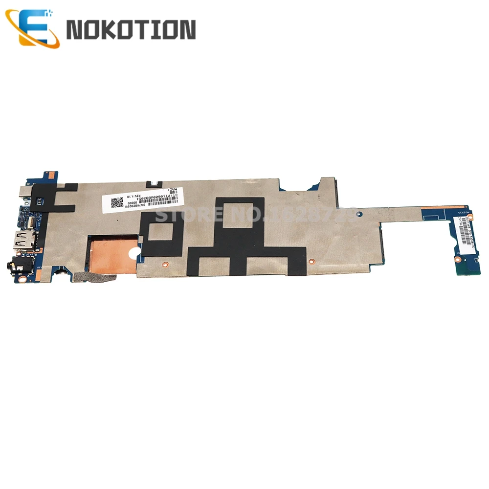 nokotion for hp elite x2 1012 g1 laptop motherboard m5 6y57 cpu 8gb ram 845473 601 845473 001 845473 601 free global shipping