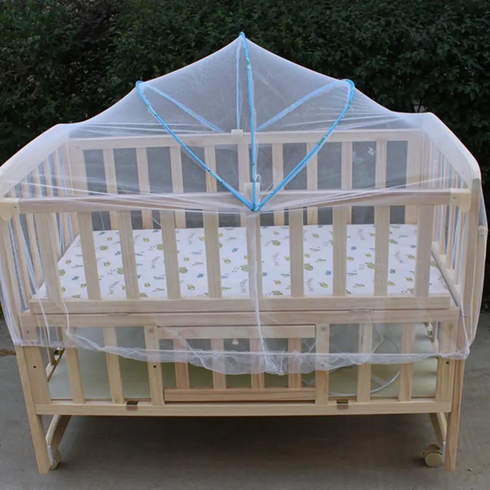 

Universal Baby Kids Cradle Mosquito Net Crib Cot Mesh Canopy Infant Toddler Playpens Bed Tent Baby Cot Cover Polyester
