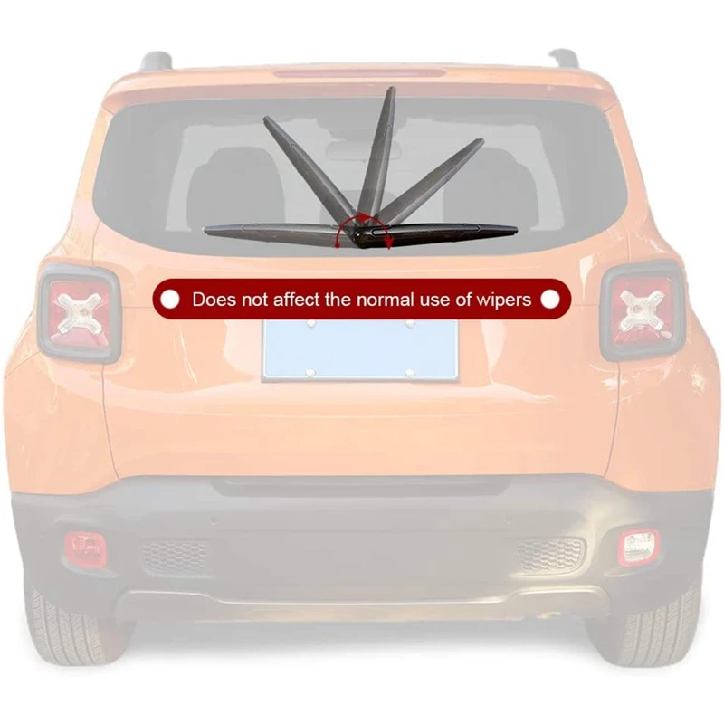 Накладка стеклоочистителя заднего стекла для Jeep Renegade 2016 2017 2018 2019 2020