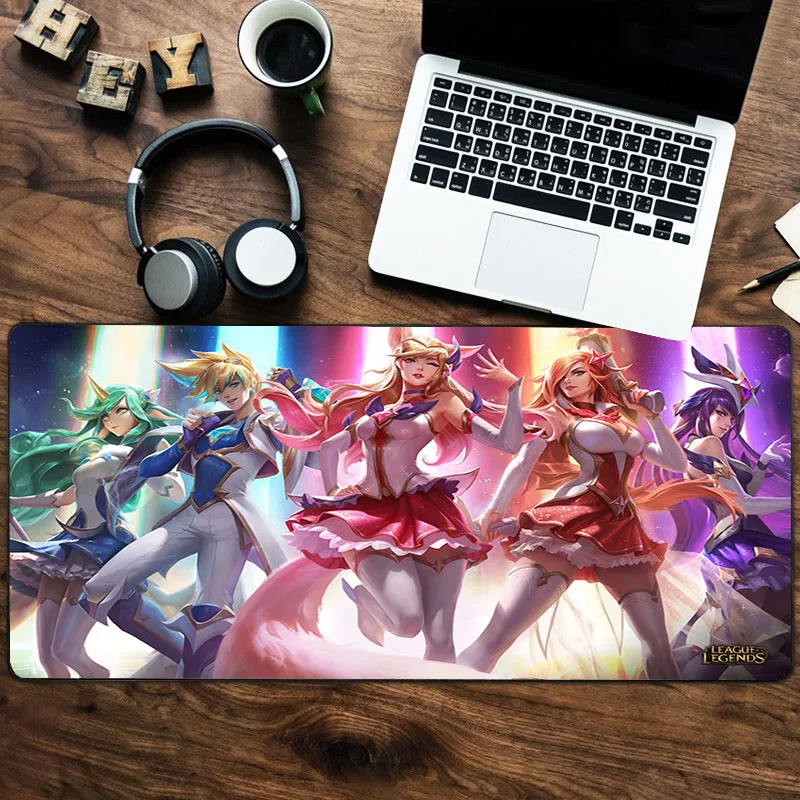 

Mouse Pad Large Gaming Mouse Pad HD Pattern Large Computer Mouse Pad Cartoon Pad to LOL Mouse Keyb