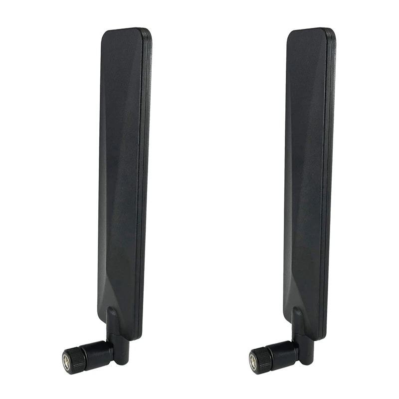 

3G/4G LTE Universal Wide Band 5 DBi Omni-Directional High Gain Flat Paddle Antenna Foldable WIFI Antenna 2-Pack