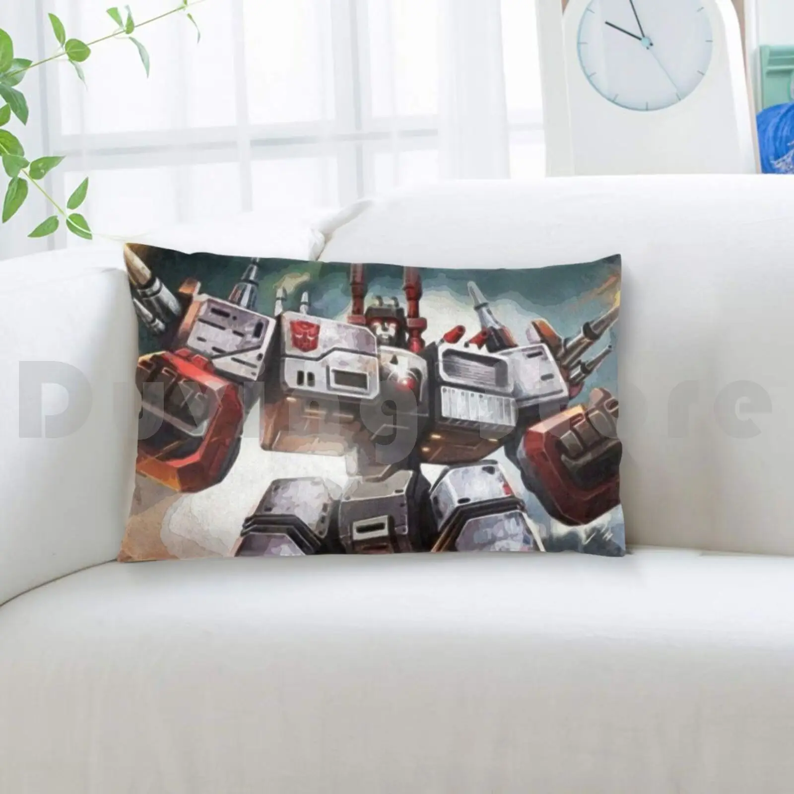 Metroplex Pillow Case DIY 40x60 3036 Autobot Bumblebee Anime Cartoon | Pillow Case