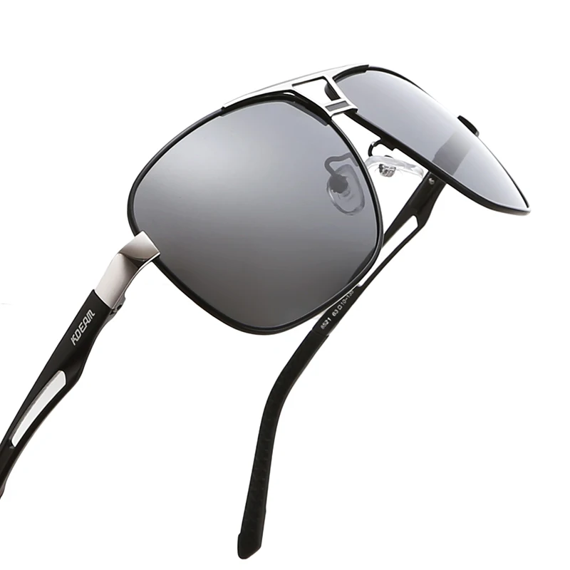 Солнцезащитные очки-авиаторы KDEAM Мужские поляризационные алюминиево-магниевый