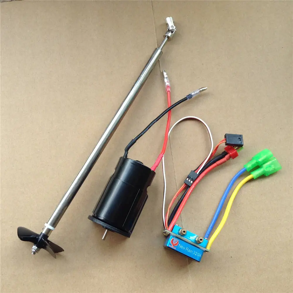 Набор питания для кормовой лодки мотор с сильным магнитом 550 регулятор оборотов