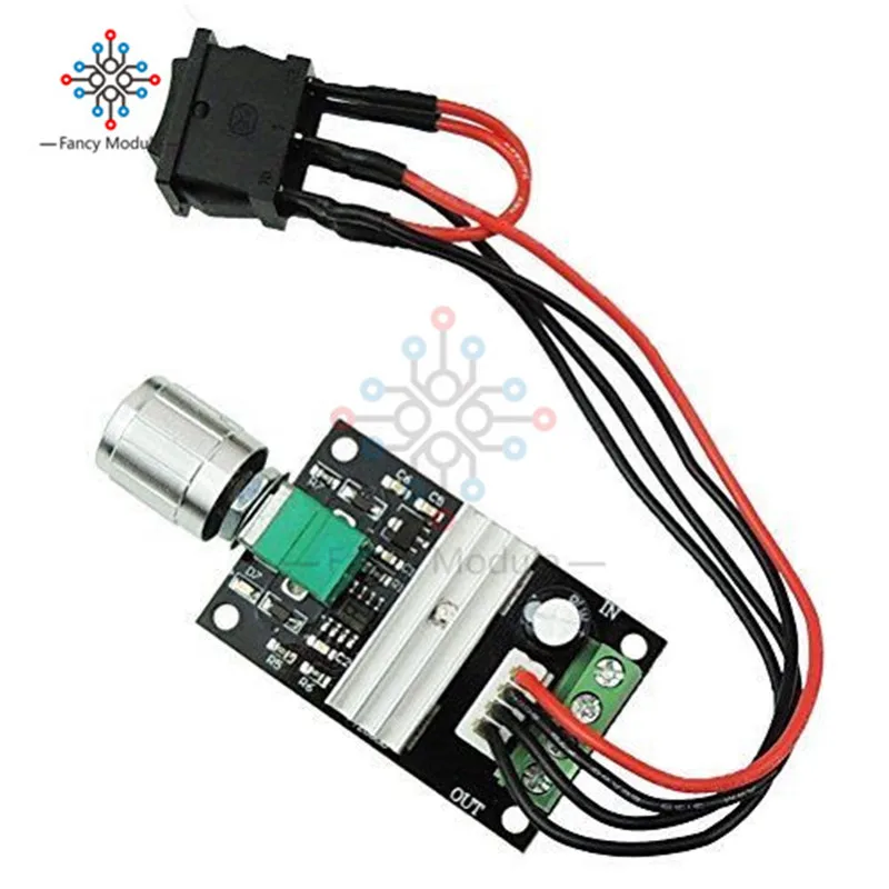 ШИМ регулятор скорости двигателя Регулируемый реверсивный переключатель