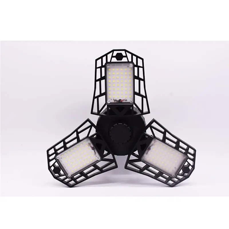 

UFO светодиодный светильник для гаража E27 60 Вт, гаражная лампа, деформируемый промышленный светильник для мастерской, светильник для футболь...