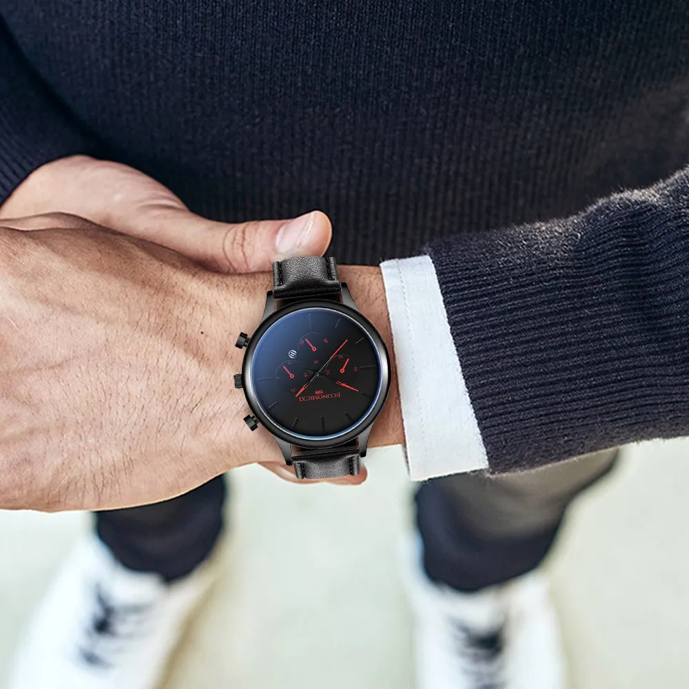 Мужские и женские Аналоговые кварцевые наручные часы из нержавеющей стали с