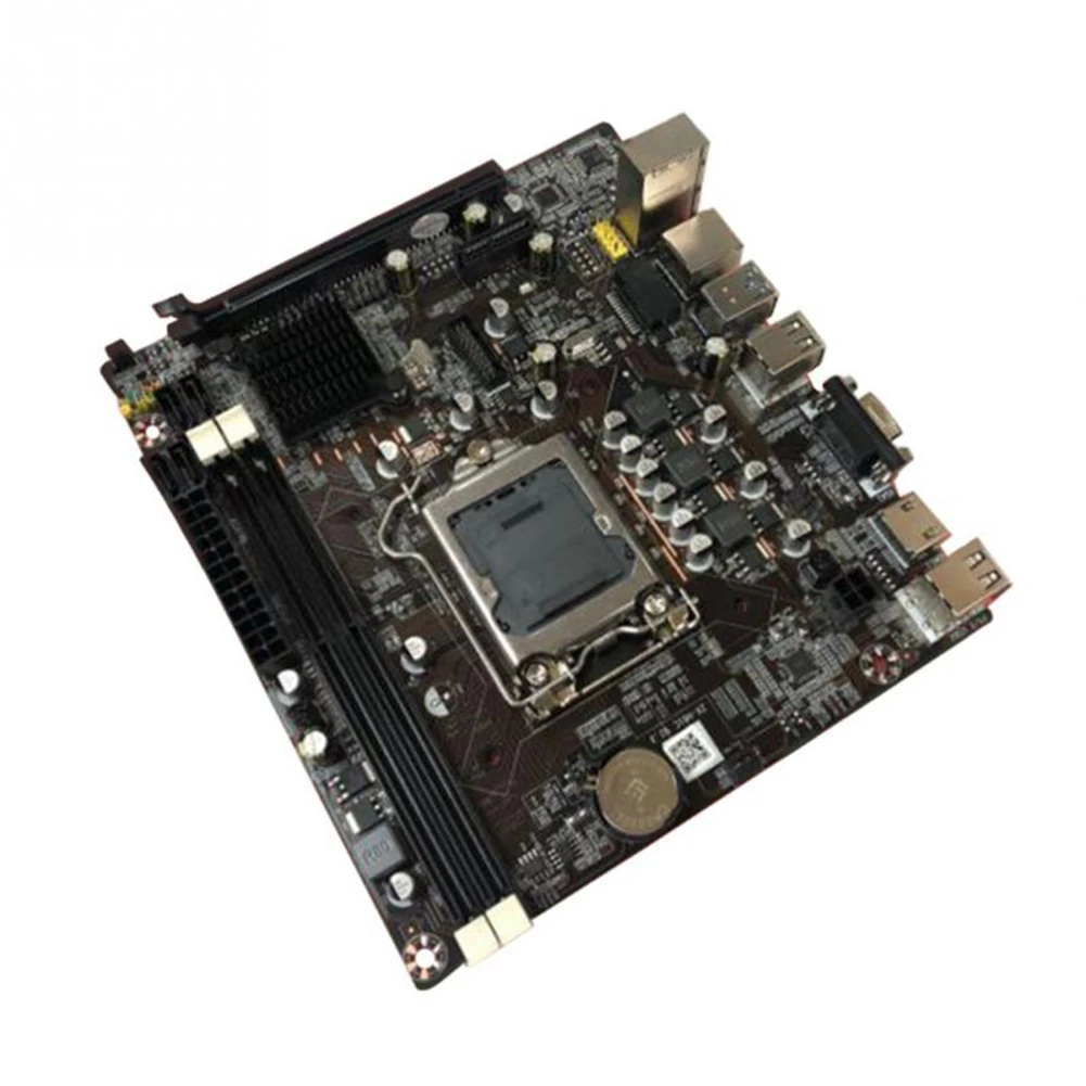 Процессор Intel B75 разъем LGA 1155 Материнская плата mикро ATX 32 ГБ 2 DDR3 1066 1333 1600 USB 3,0 PCI-E для Ксеон Core i3 i5 i7 LGA1155