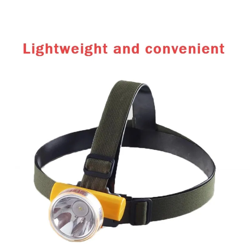 Rechargeable Mini LED Head lamp 3W Hunting Searching Flashlight Camping Hiking Headlight White/Yellow Waterproof Spot light | Лампы и