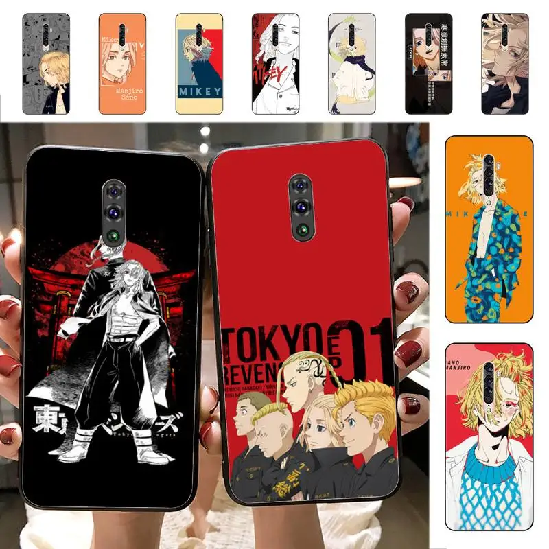 

Yinuoda Tokyo Revengers manjiro sano Phone Case for Vivo Y91C Y11 17 19 17 67 81 Oppo A9 2020 Realme c3