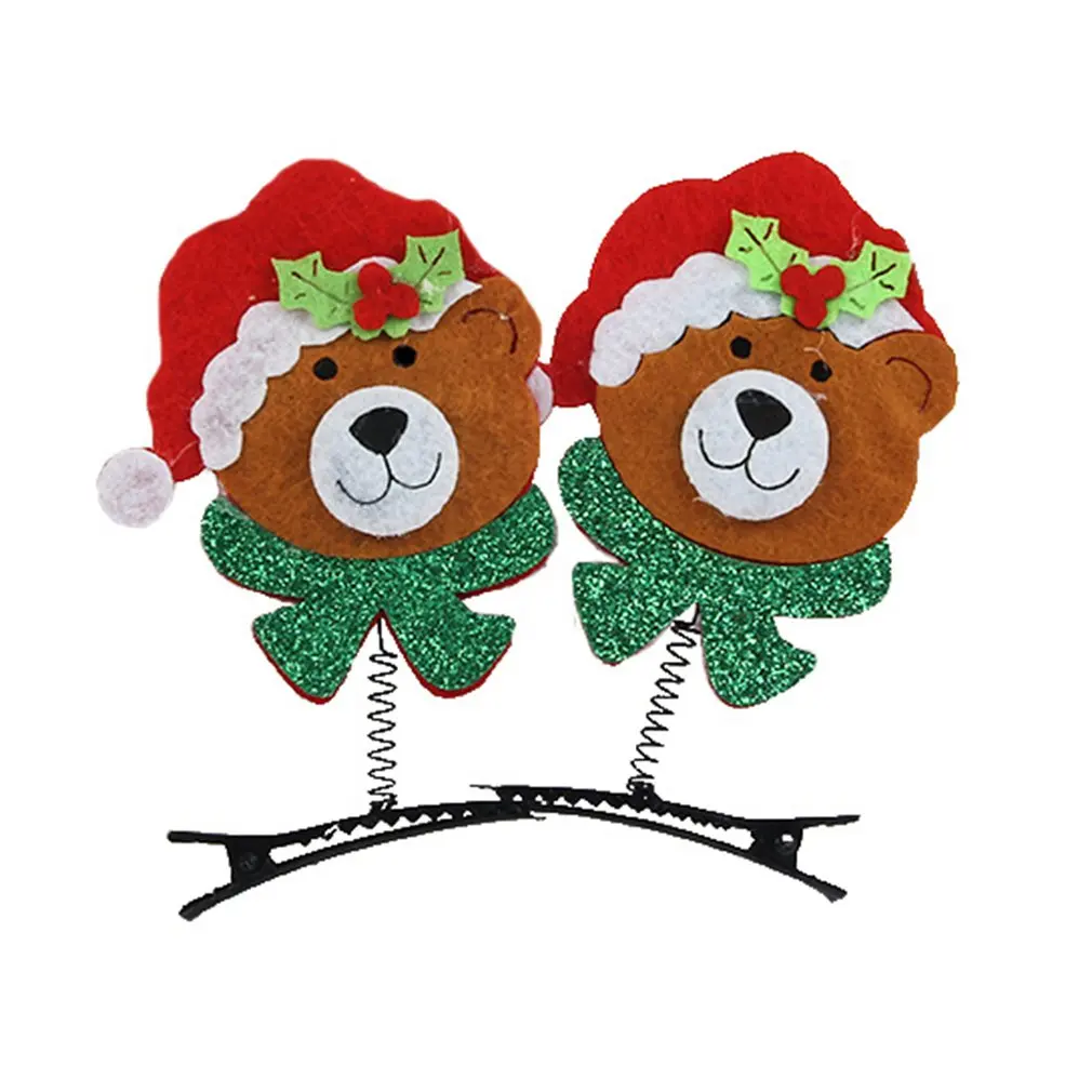 

Заколка для волос рождественские заколки для волос рождественские принадлежности заколки для волос украшения милые модные мягкие