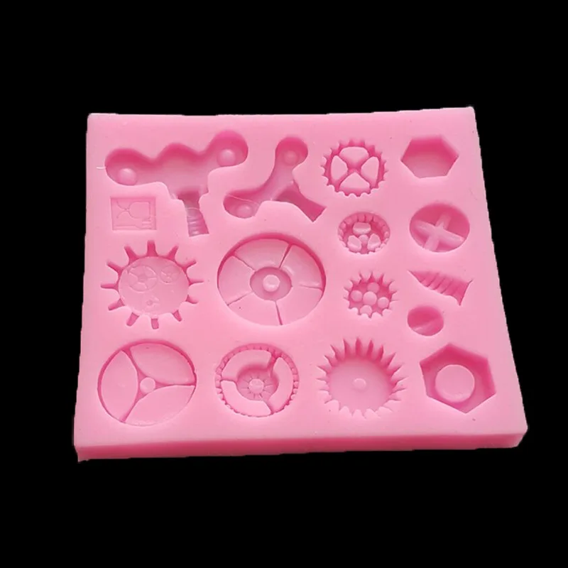 Механический винтовой Шестерни торт кайма для мастики формы пирожных Кухня