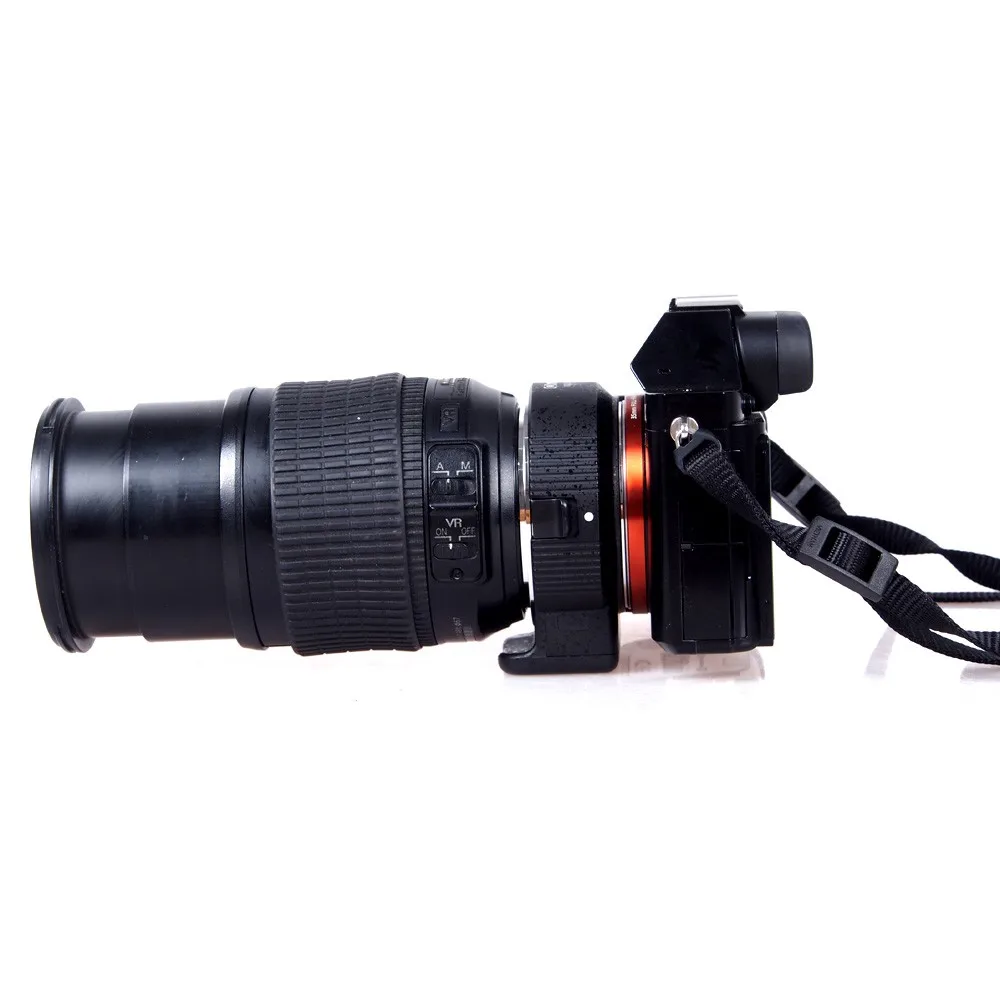 Адаптер Commlite Lnes CM-ENF-E1(PRO) с автофокусом для объектива Объектив Nikon Sigma F Mount Lens To Sony E