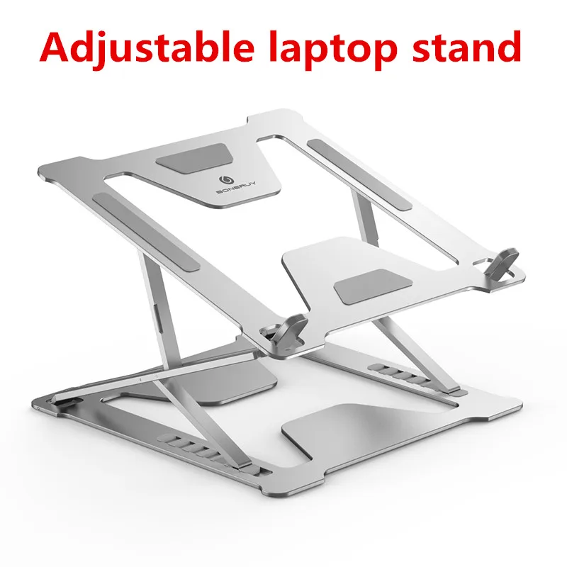 

Регулируемая Складная подставка для ноутбука, нескользящий Настольный держатель для ноутбука, подставка для ноутбука Macbook Pro Air iPad Pro DELL HP