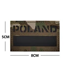 Польша Флаг Вышивка Патчи польский Орел Военный Патч тактический аппликация эмблем Стикеры