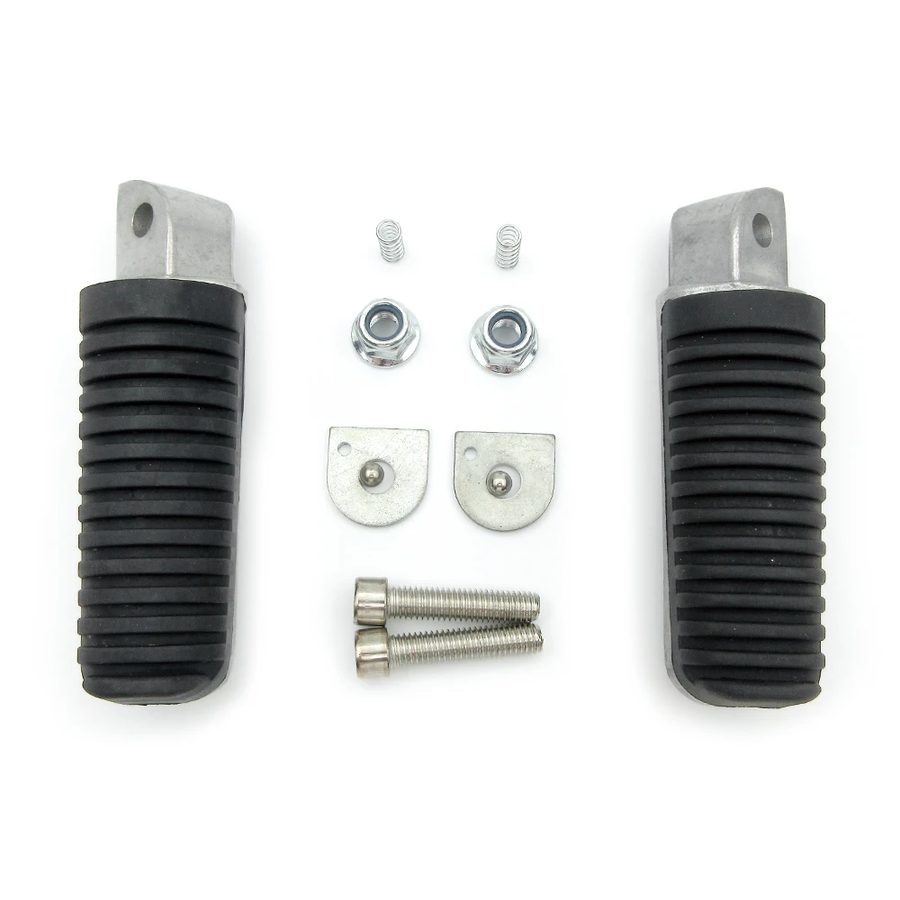 

Задние подножки для мотоцикла, колышки для ног из алюминиевой резины для Yamaha FJR 1300 FZ400 FZ6R XJR400 XJR1200 XJR1300 XJ6 FZ6N 2004 2005 2006