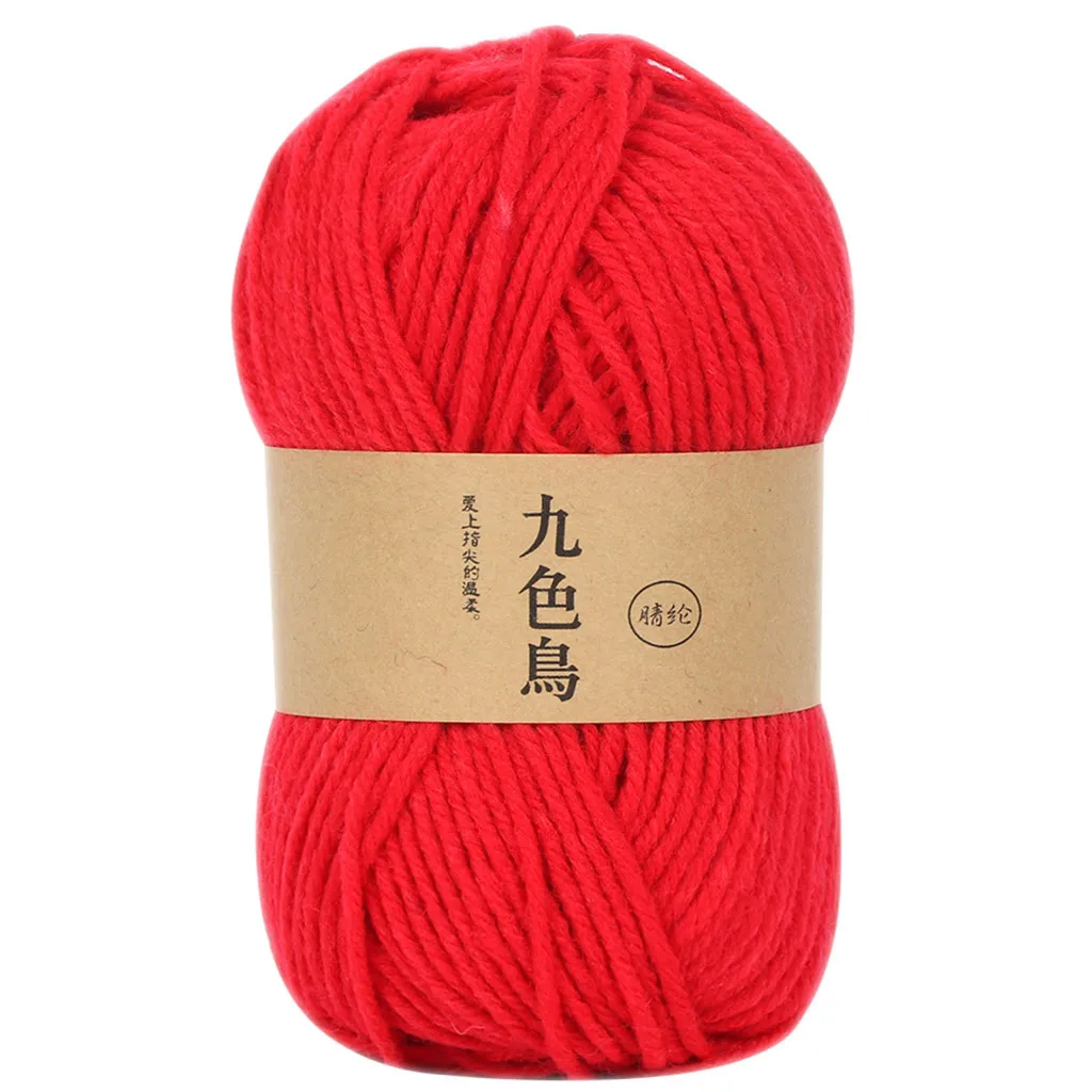 Высококачественная шерстяная пряжа ручной работы для вязания сделай сам зимний