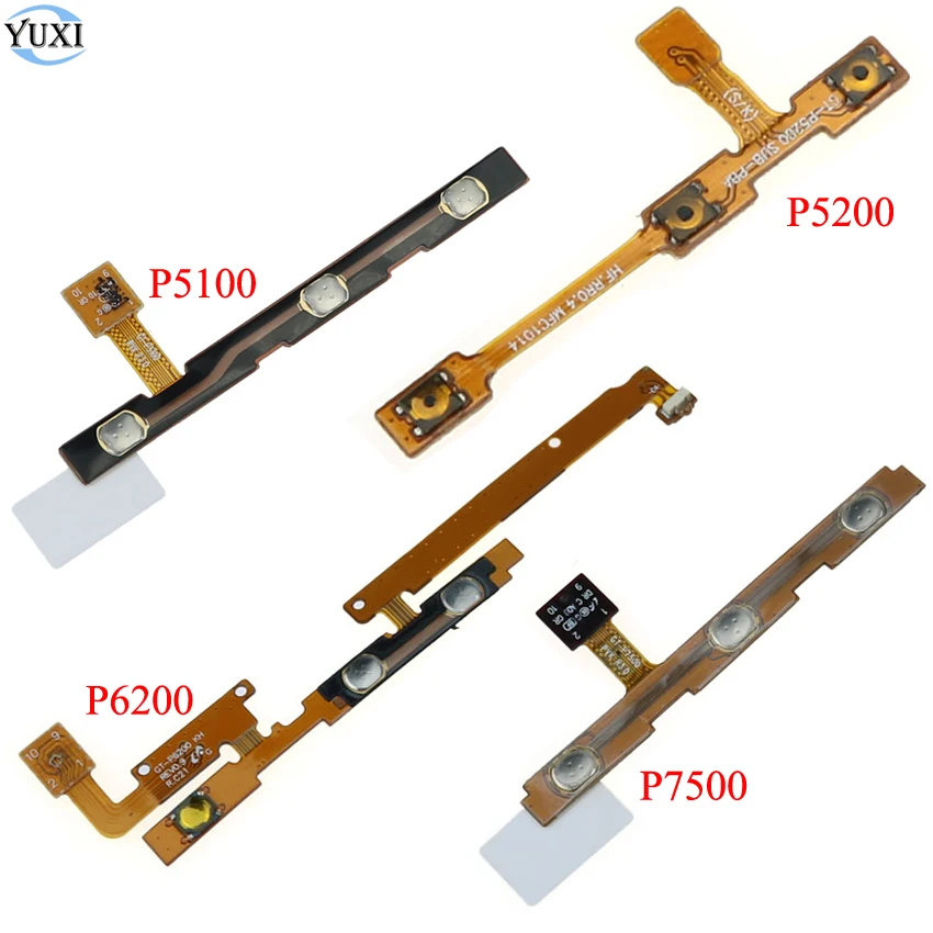 YuXi 1 шт. кнопки включения питания и громкости гибкий кабель для Samsung Galaxy Tab 2 3 4 7. 0