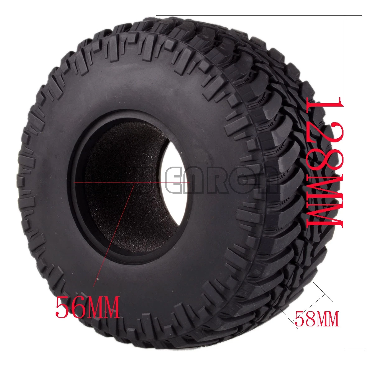 ENRON 4P 2," Super Swamper Rocks шины 128 мм для RC 1/10 скалолазание гусеничный RR10 Wraith 90056 90053 90045 90031 90020