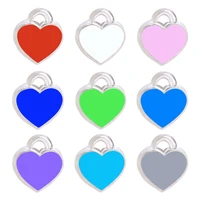 juya 50pcslot wholesale diy enamel charms goldsilver color star heart pendant for fashion charms jewelry making