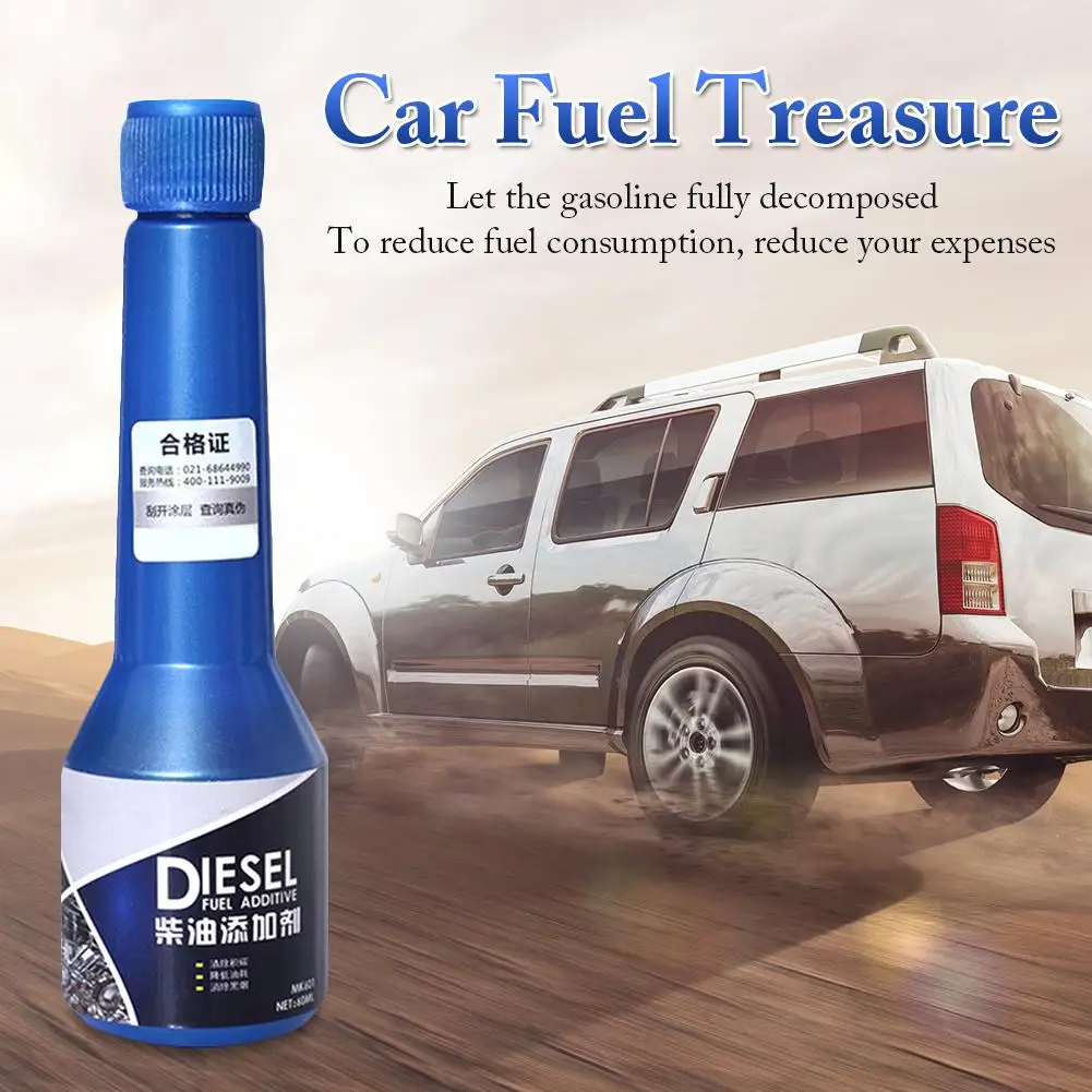 

60ml Car Fuel System Clean Remove Engine Carbon Deposit Save Diesel Oil Saver Energy Saver Reduce Noise Reduce Fuel Consumption