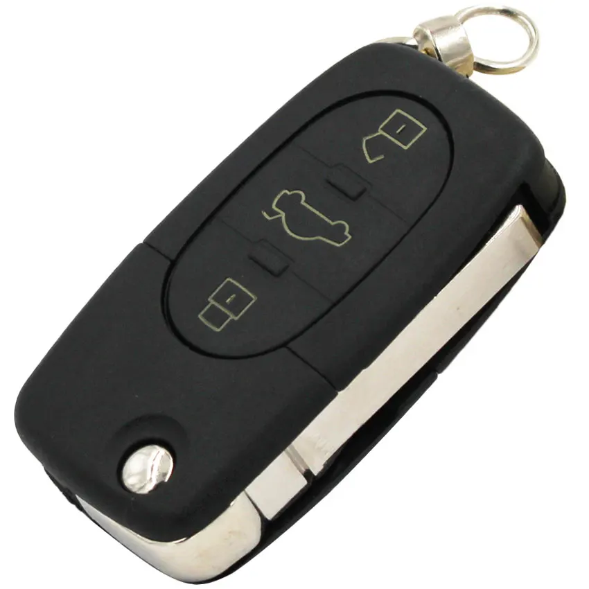 3 кнопочный флип чехол для ключей с дистанционным управлением складной Смарт