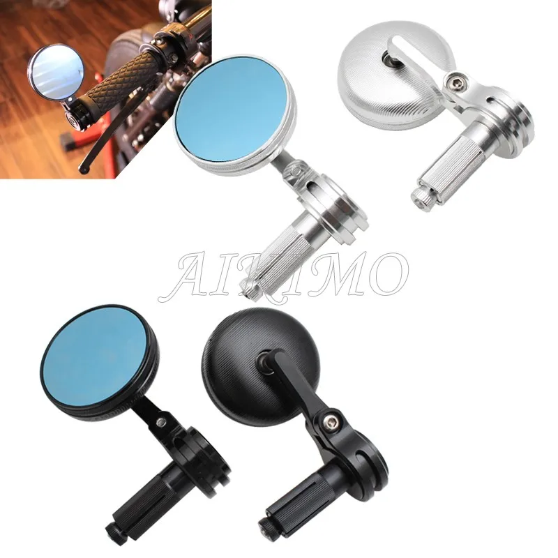 7/8 22 мм Универсальный кафе для гоночного мотоцикла рукоятка Торцевая сторона