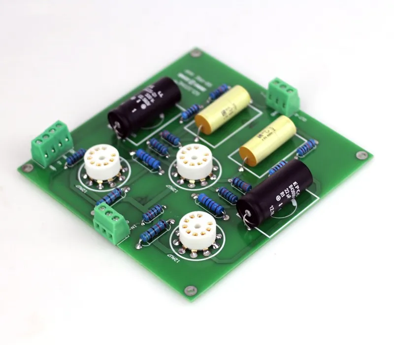 Hi Fi вакуумная трубка буферная стерео предусилительная плата/комплект/Pcb база на