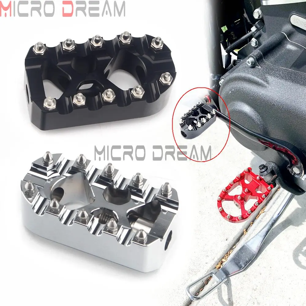 

Black/Chrome Anti-Slip MX Style Gear Shift Brake Shifter Peg For Harley Sportster XL 883 1200 Forty Eight Softail Touring Dyna