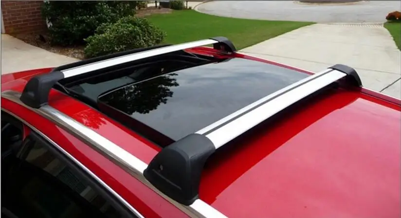 Перекрещивающиеся балки для автомобиля рейки на крышу барная стойка