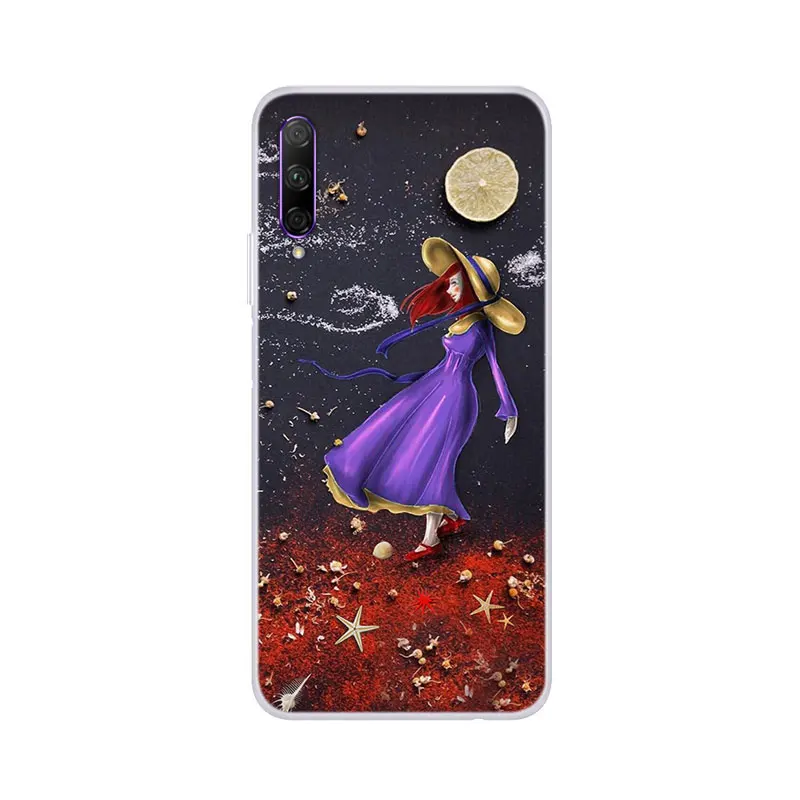 Чехол для Huawei Y8P мягкий силиконовый чехол из ТПУ с рисунком 2020 дюйма телефона AQM-LX1