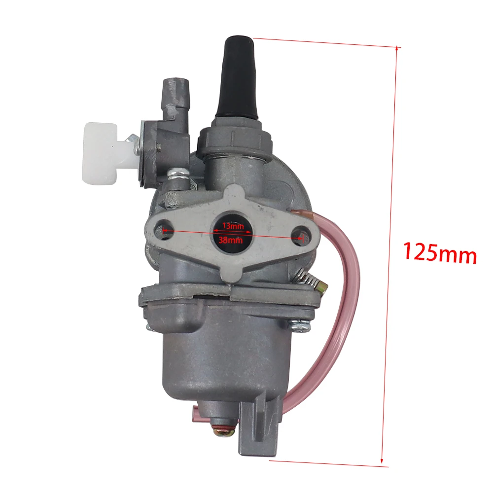 Карбюратор для мотоцикла + стальной воздушный фильтр 44 мм красного и синего цвета